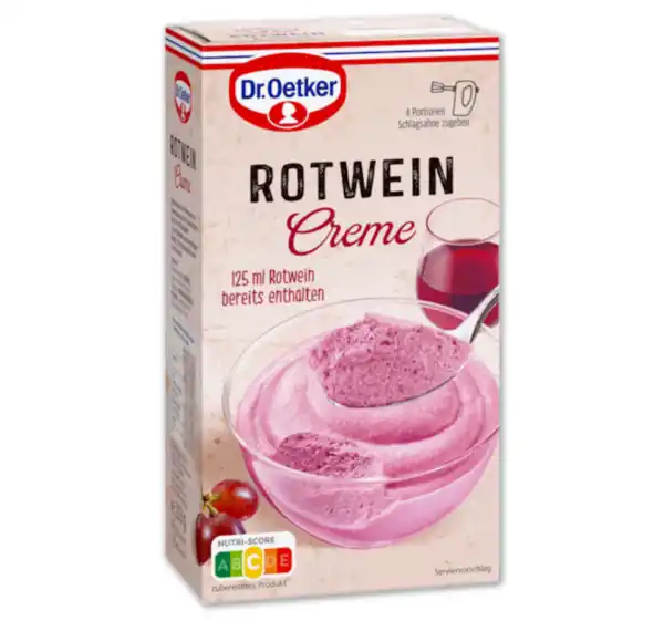 Bild 1 von DR. OETKER Rotwein Creme*