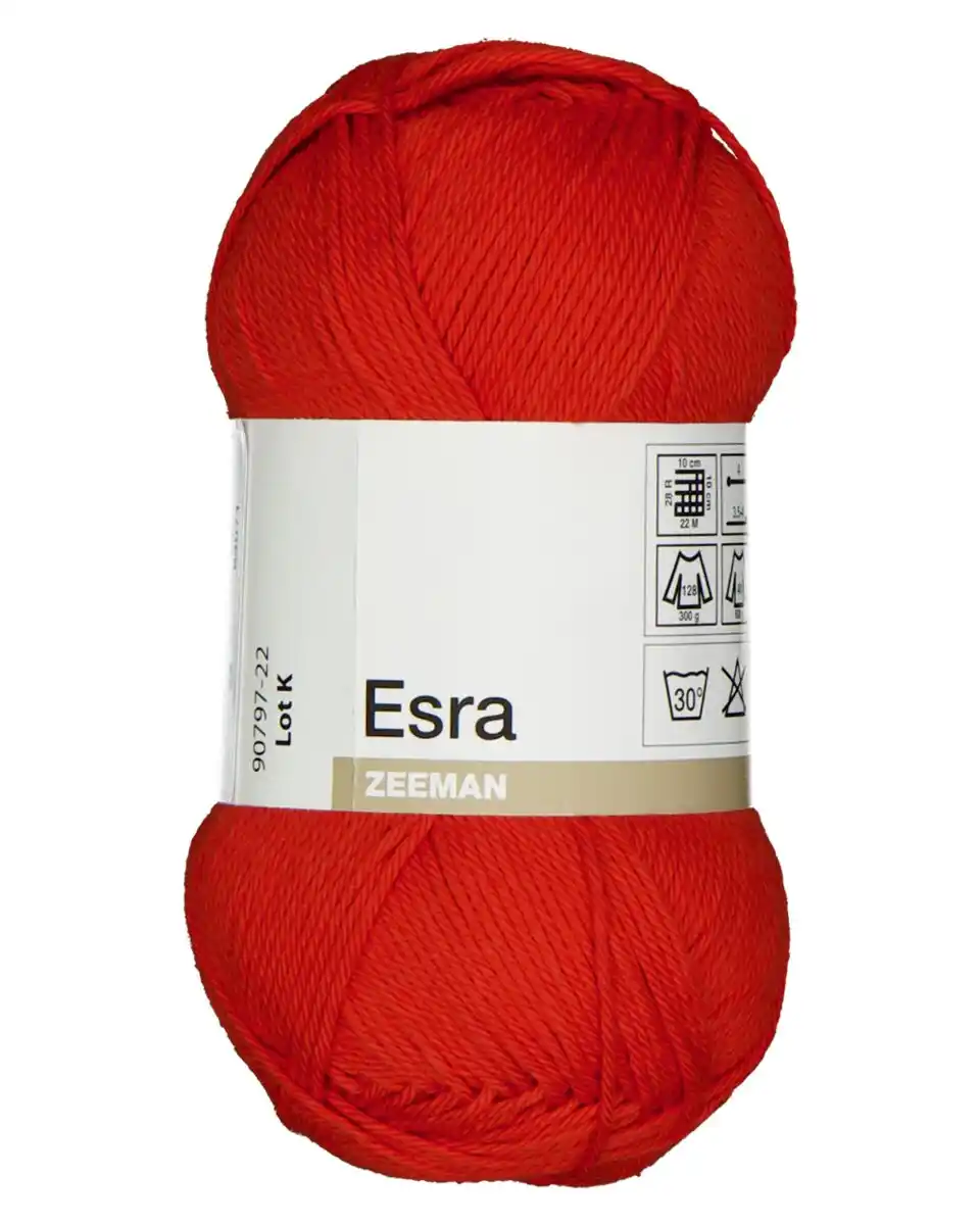 Bild 1 von Esra Strickgarn - Rot, 100 g