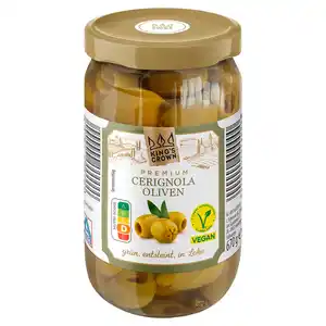 KING'S CROWN XXL Antipasti 670 g, Cerignola Oliven