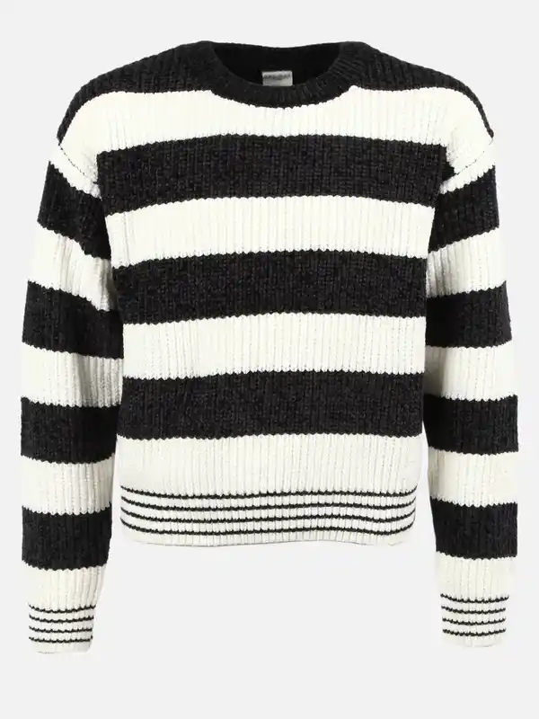 Bild 1 von Mädchen Pullover im Colorblocking Schwarz