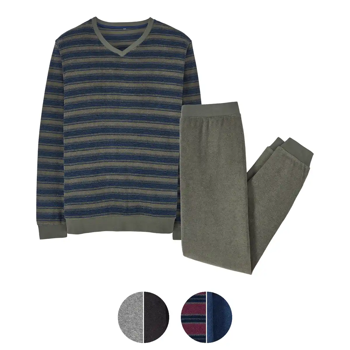 Bild 1 von UP 2 FASHION MEN Herren-Frottee-Pyjama