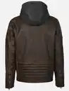 Bild 2 von Herren Bikerjacke mit abnehmbarer Kapuze Braun