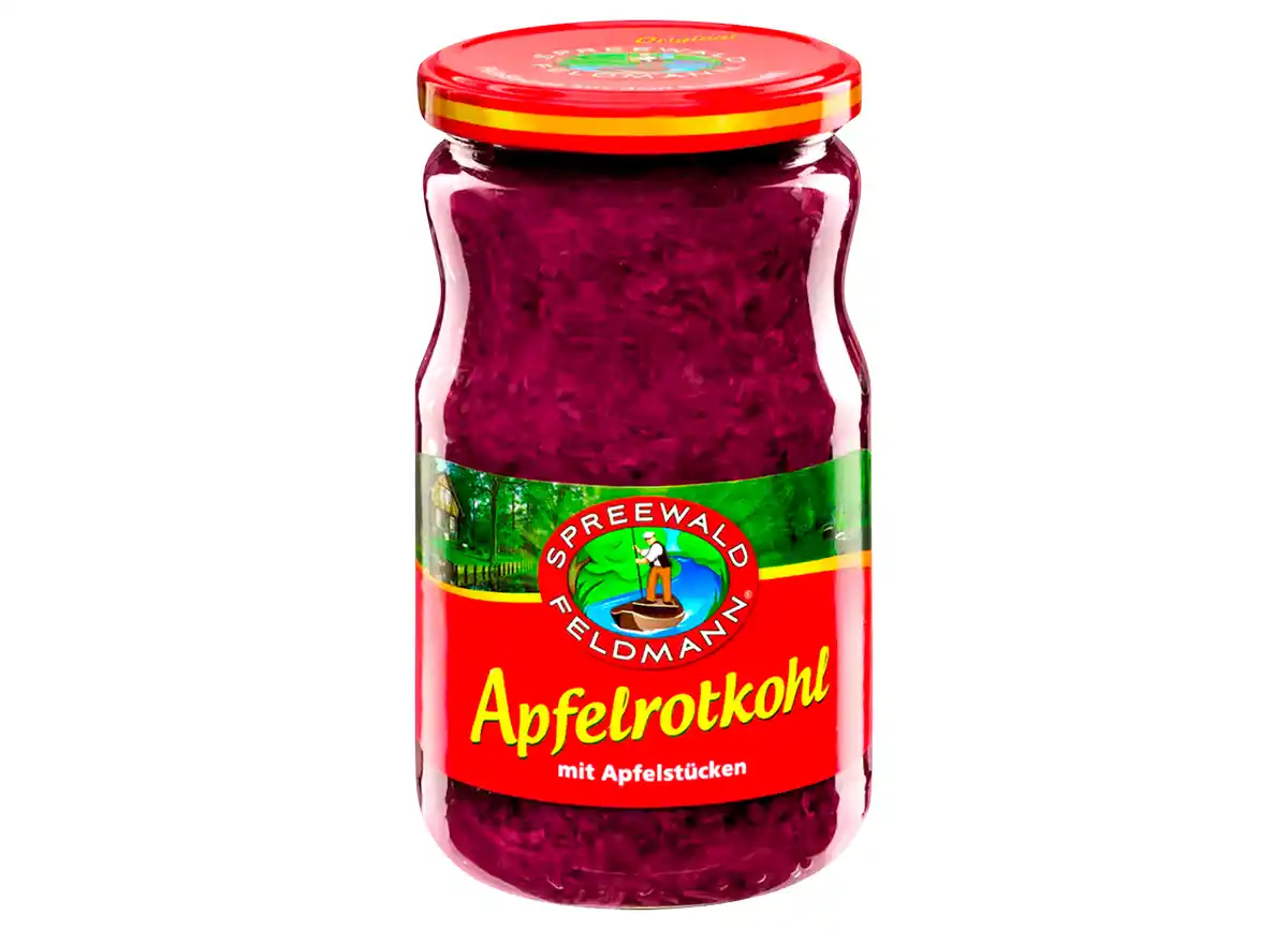 Bild 1 von Apfelrotkohl mit Apfelstücken