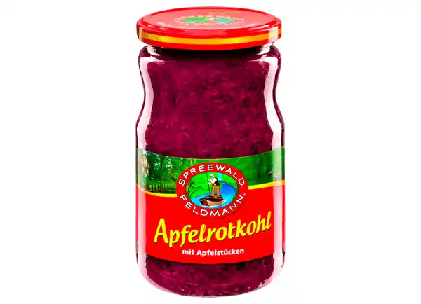 Bild 1 von Apfelrotkohl mit Apfelstücken