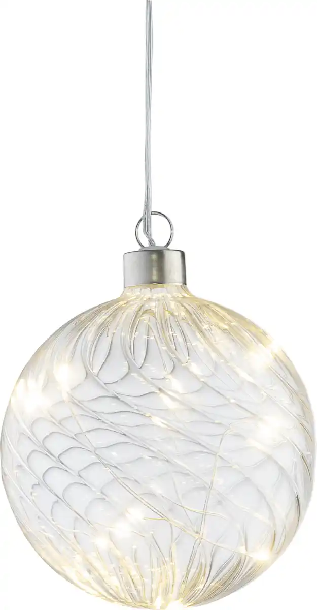 Bild 1 von IDEENWELT LED Glaskugel Welle