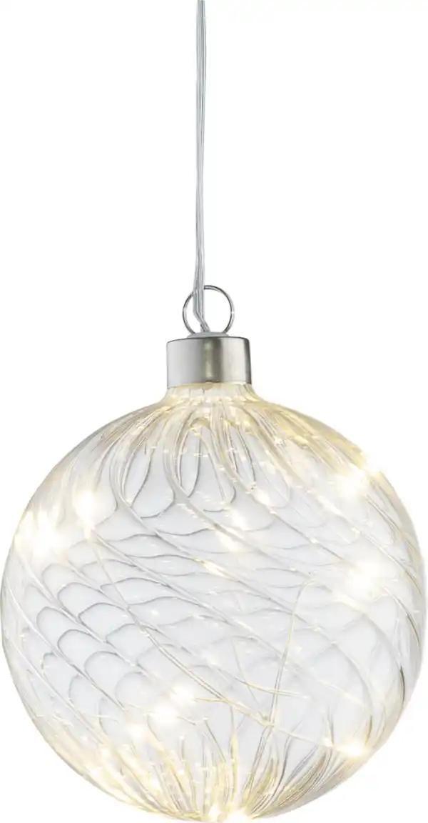Bild 1 von IDEENWELT LED Glaskugel Welle