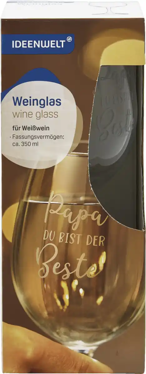 Bild 1 von IDEENWELT Weinglas Bester Papa