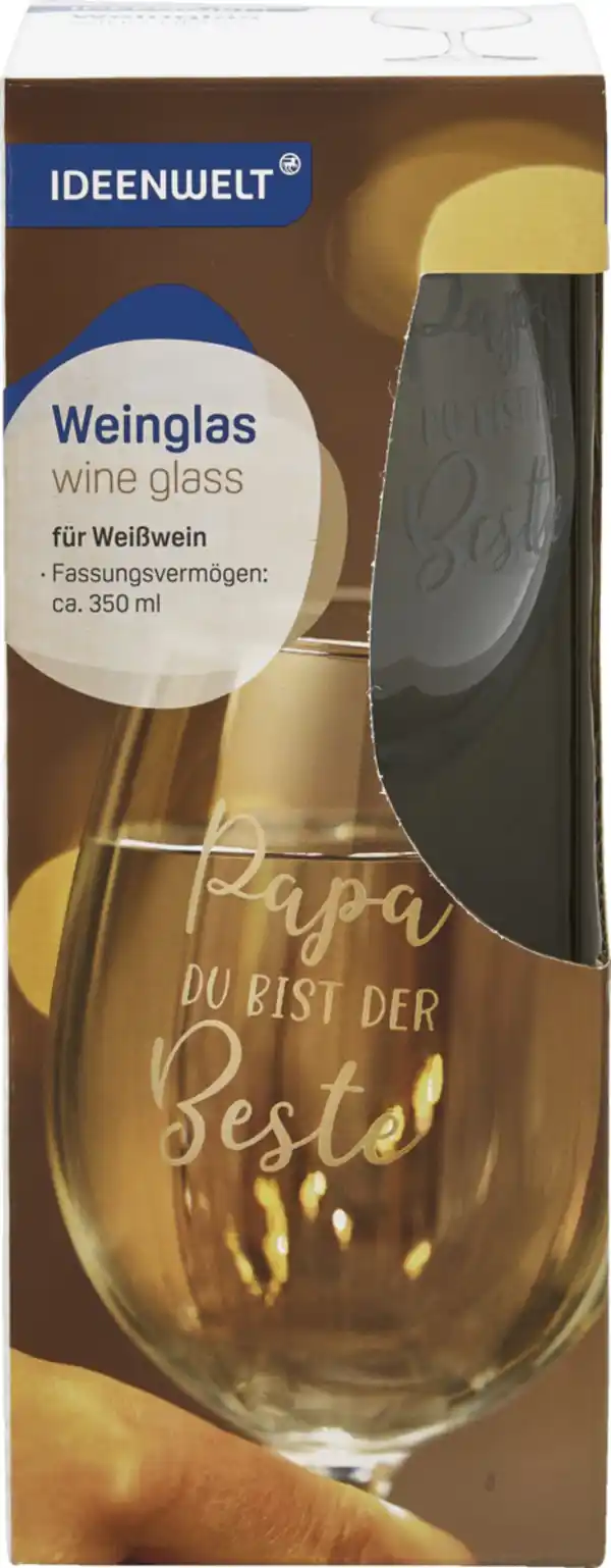 Bild 1 von IDEENWELT Weinglas Bester Papa