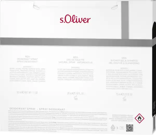 Bild 2 von s.Oliver Men Trio Set, EdT + Sower Gel + Deo