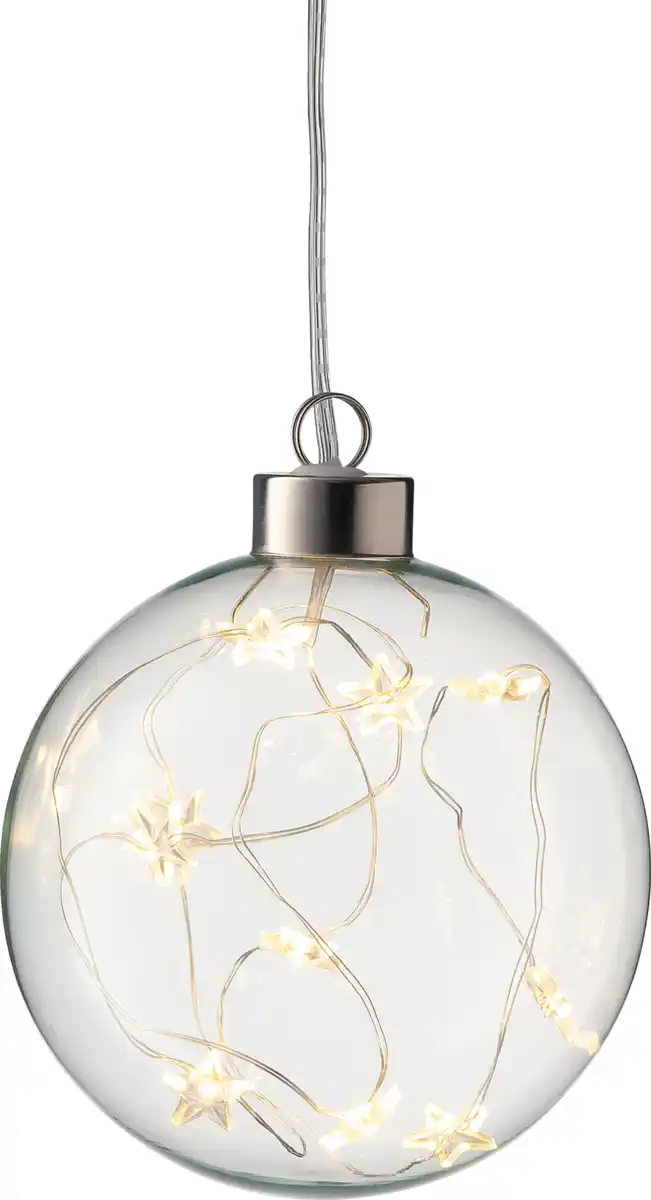 Bild 1 von IDEENWELT LED Glaskugel Stern