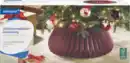Bild 1 von IDEENWELT Christbaumständer-Abdeckung rot