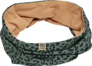 IDEENWELT Kinder-Jersey Loopschal, 2er-Set, Leo