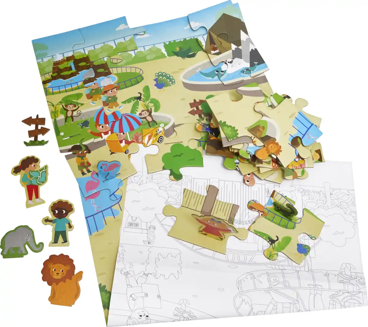 Bild 1 von IDEENWELT 3D Puzzle Zoo