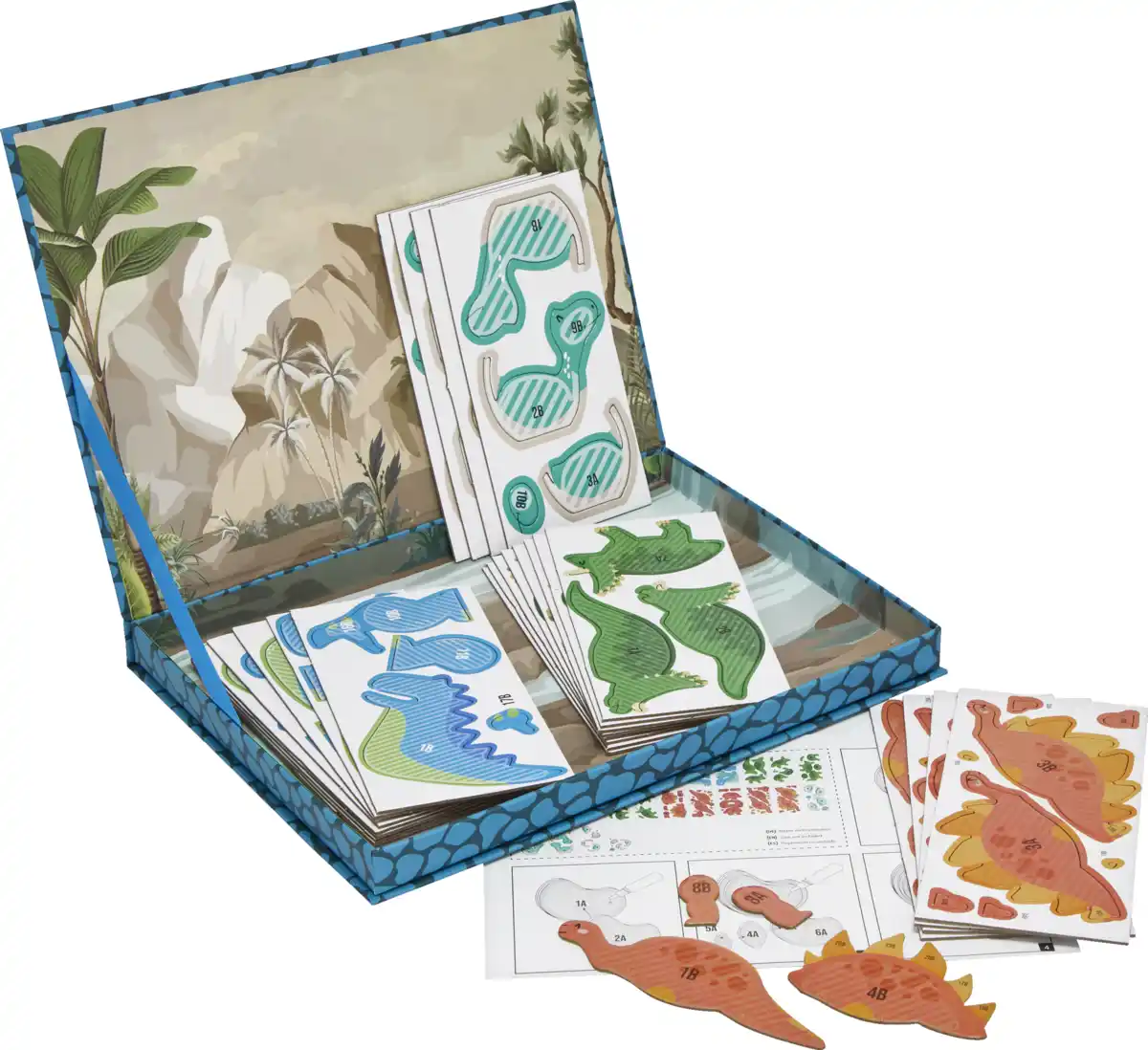 Bild 1 von IDEENWELT 3D-Spielfiguren-Set Dinosaurier