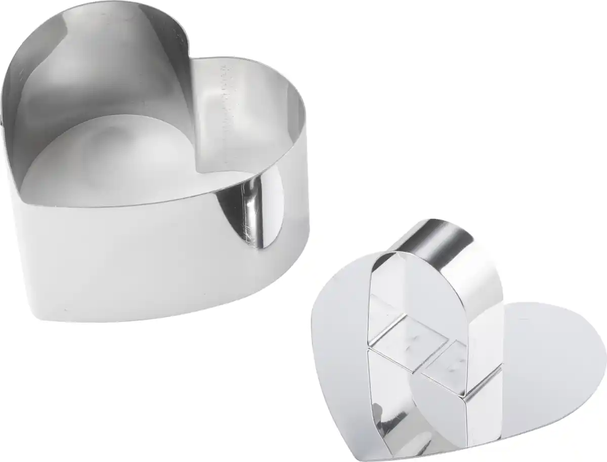 Bild 2 von IDEENWELT Dessertringe 4er-Set Herz