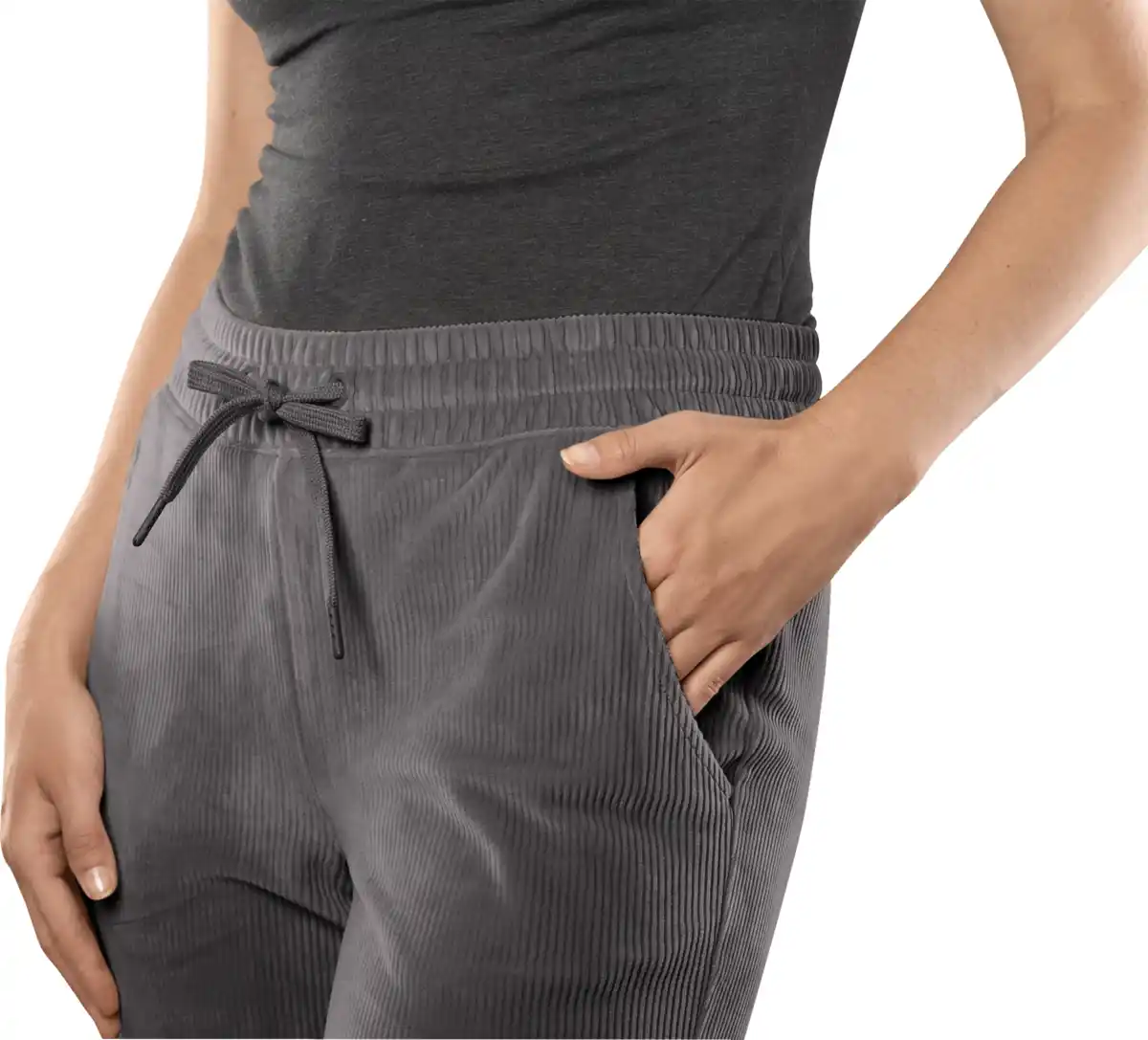 Bild 2 von IDEENWELT Nicki-Hose Gr. L grau