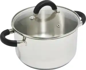 IDEENWELT Edelstahl-Kochtopf 3 Liter