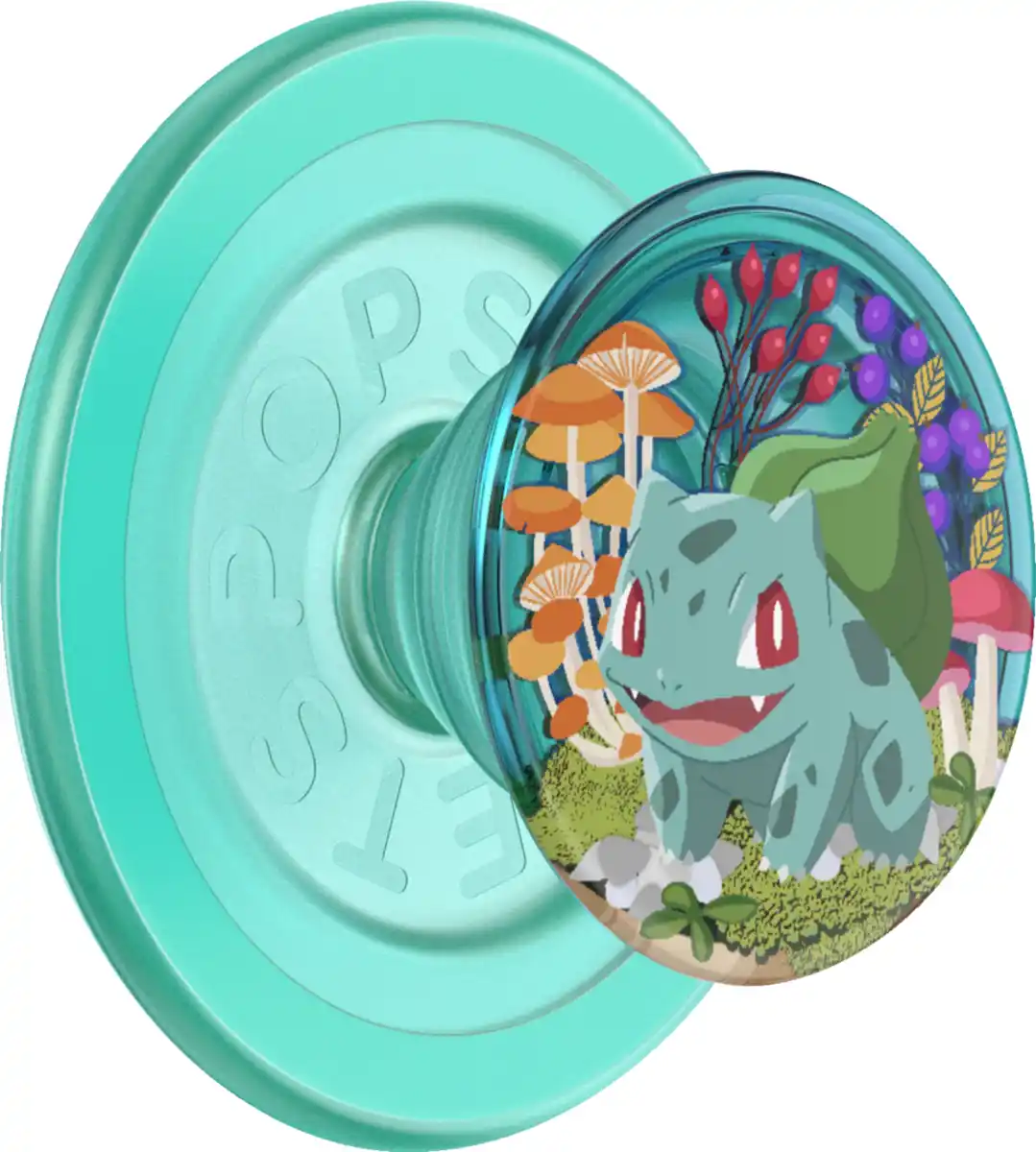 Bild 1 von PopSockets PopGrip für MagSafe - ausziehbare Handyhalterung - Bulbasaur Mint