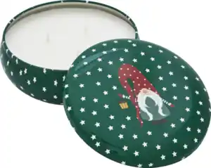 IDEENWELT Duftkerze in Geschenkdose grün