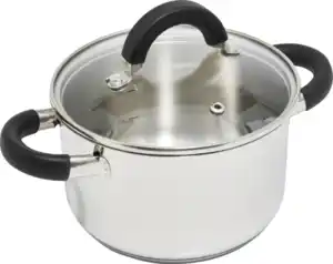 IDEENWELT Edelstahl-Kochtopf 1,5 Liter