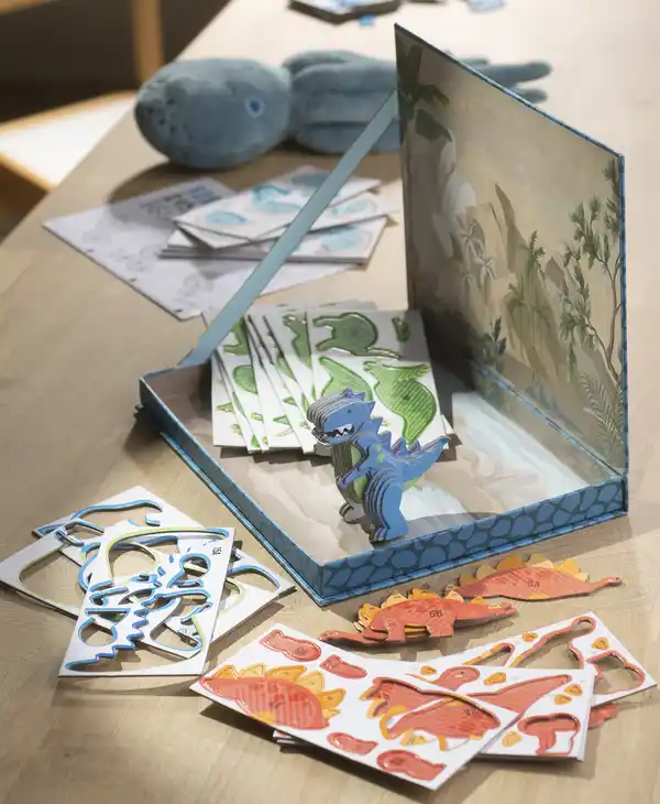 Bild 2 von IDEENWELT 3D-Spielfiguren-Set Dinosaurier