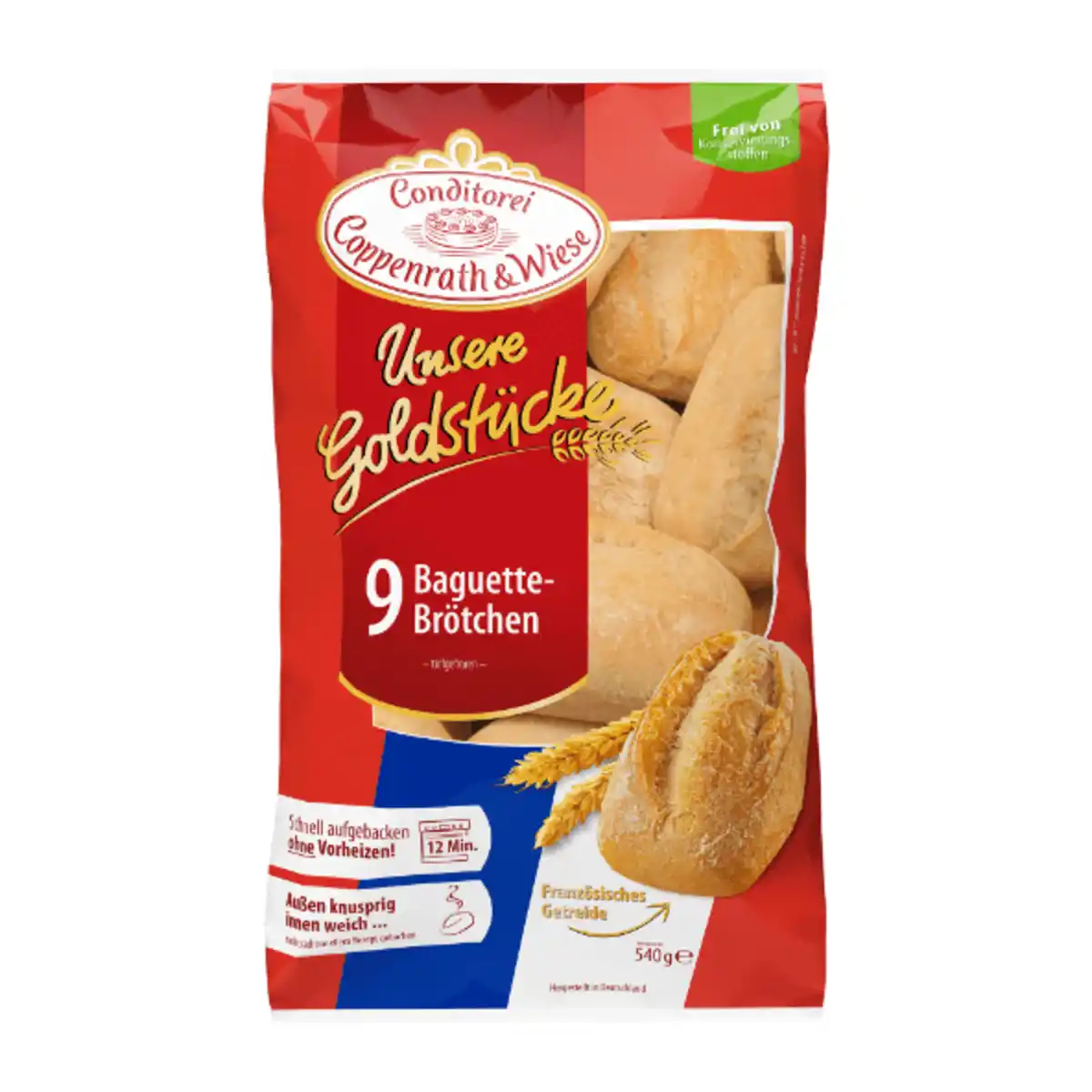Bild 1 von COPPENRATH & WIESE Baguette-Brötchen 540g
