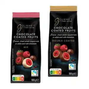 GOURMET FINEST CUISINE Schokolierte Früchte 100g