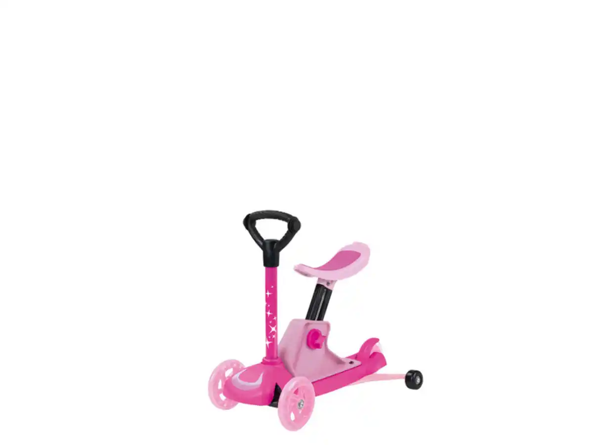 Bild 2 von Playtive 4-in-1 Kleinkinder Scooter, mit höhenverstellbarem Sattel