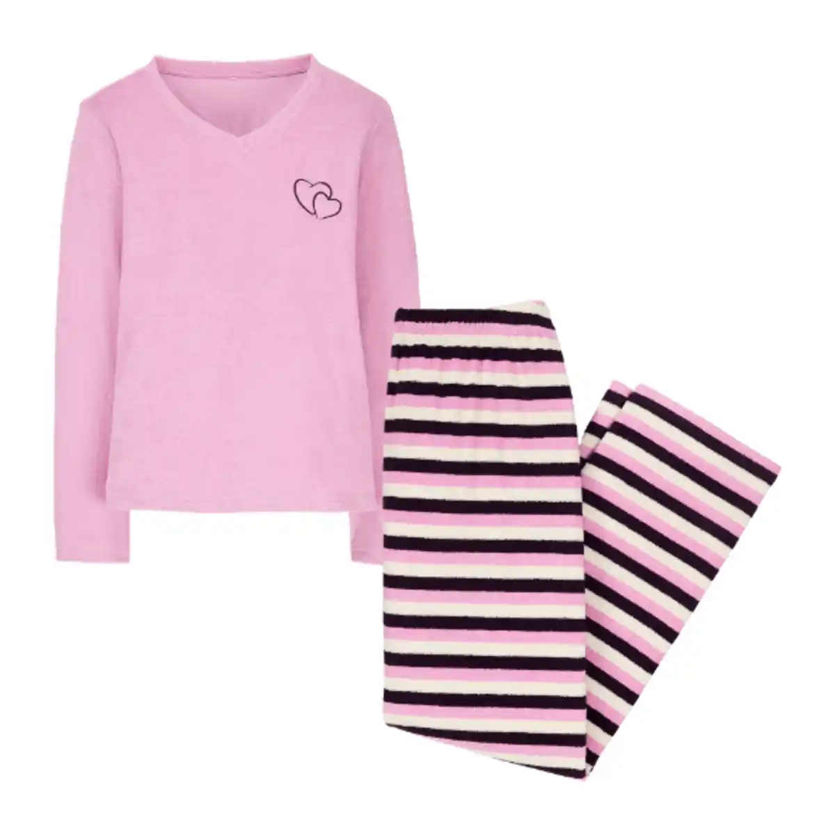 Bild 2 von UP2FASHION Frottee-Pyjama / -Nachthemd