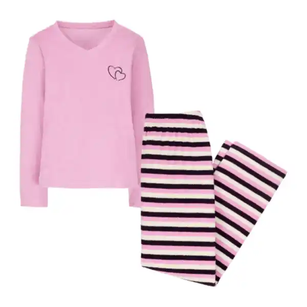 Bild 2 von UP2FASHION Frottee-Pyjama / -Nachthemd