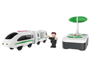 Playtive Ferngesteuerter Personenzug \ Ferngesteuerte Transportlok \ Ferngesteuerter Schnellzug, 4-teilig