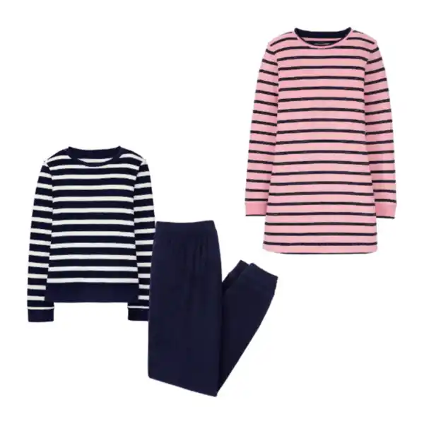 Bild 1 von UP2FASHION Frottee-Pyjama / -Nachthemd