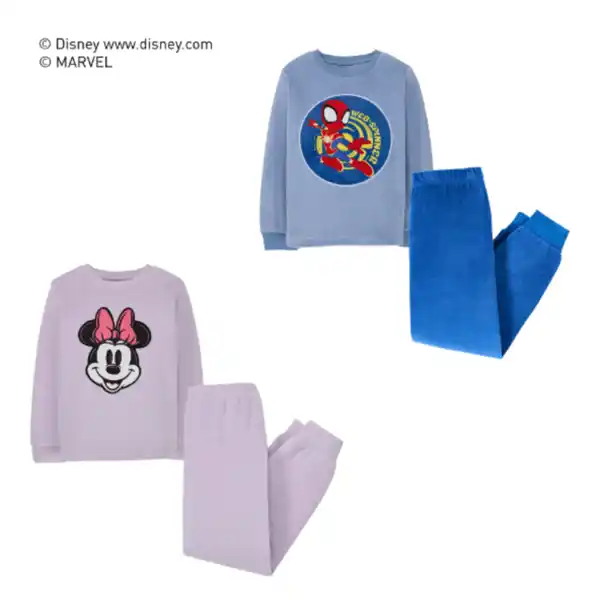 Bild 1 von Velours-Pyjama