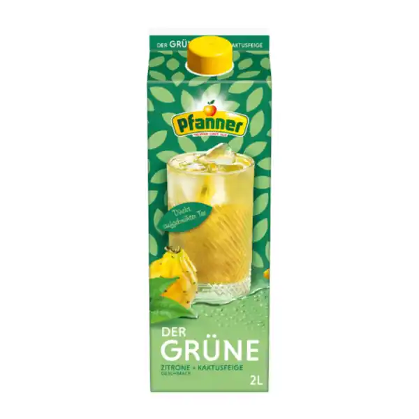 Bild 1 von PFANNER Eistee Der Grüne 2L