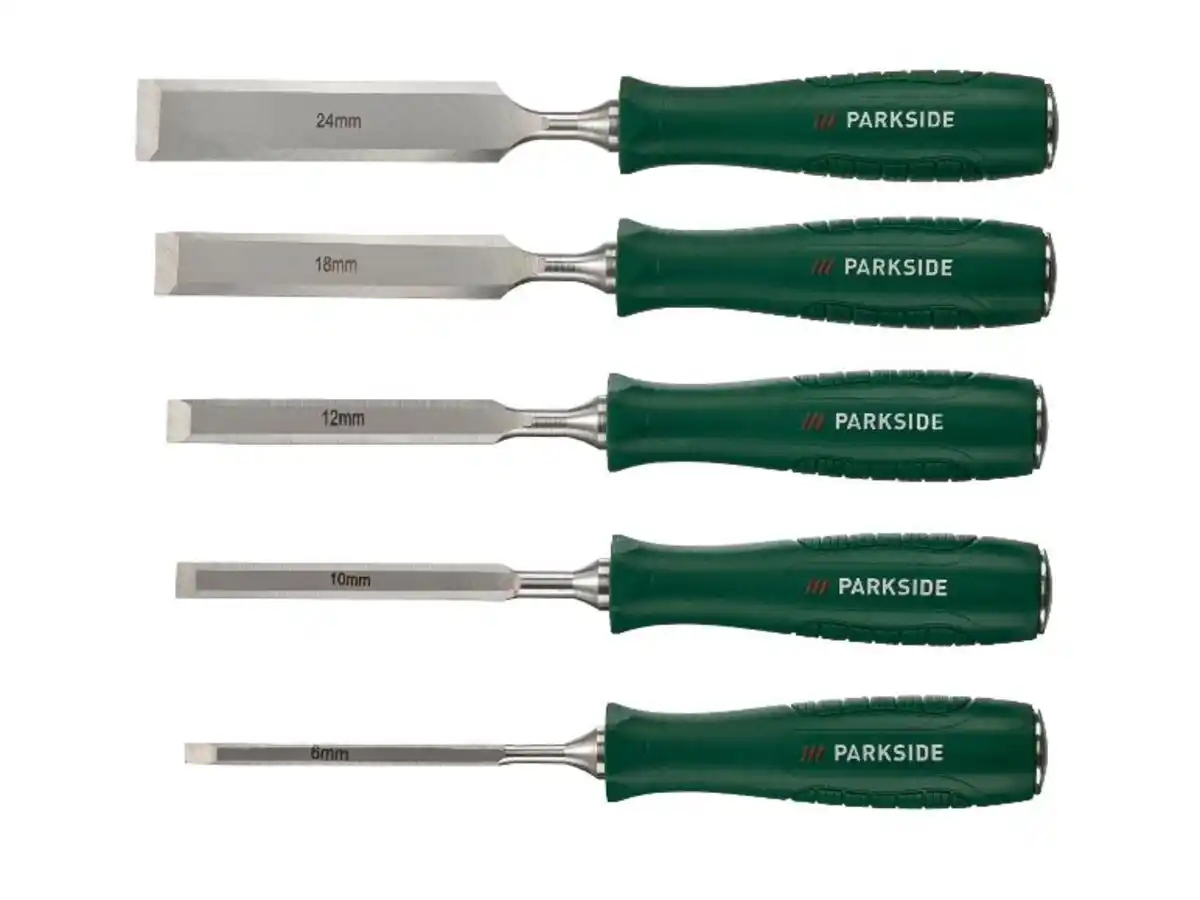Bild 1 von PARKSIDE® Stechbeitel-Set, 5-teilig