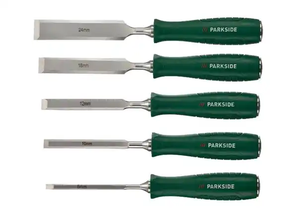 Bild 1 von PARKSIDE® Stechbeitel-Set, 5-teilig