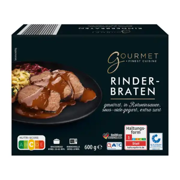 Bild 2 von GOURMET FINEST CUISINE Rinderbraten 600g