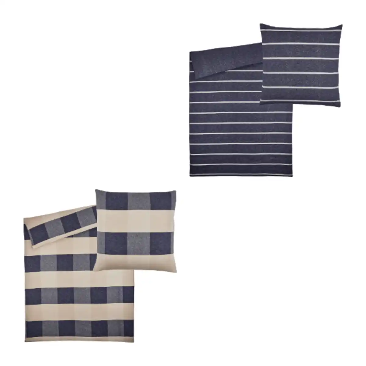 Bild 1 von NOVITESSE Webflanell-Bettwäsche, B x L: ca. 155 x 220 cm