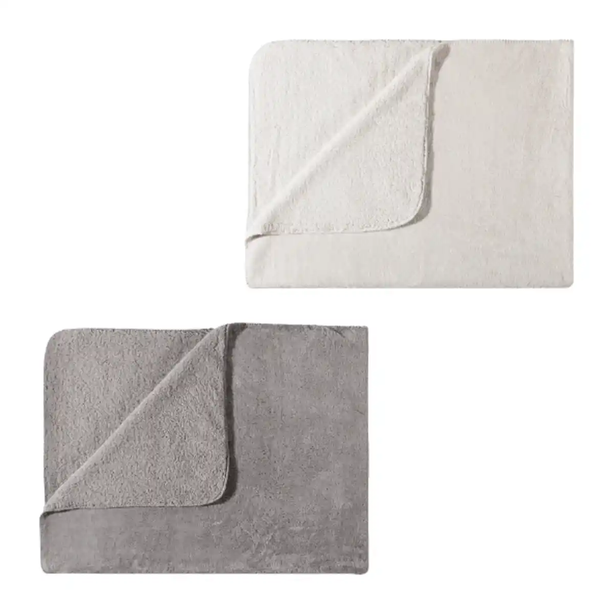 Bild 1 von HOME CREATION Fleece-Sherpa-Decke