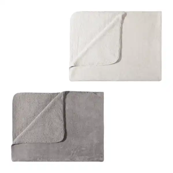 Bild 1 von HOME CREATION Fleece-Sherpa-Decke