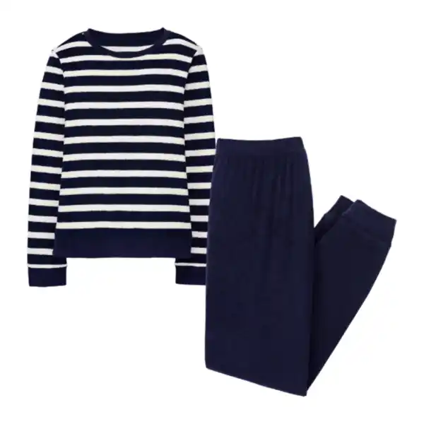 Bild 3 von UP2FASHION Frottee-Pyjama / -Nachthemd