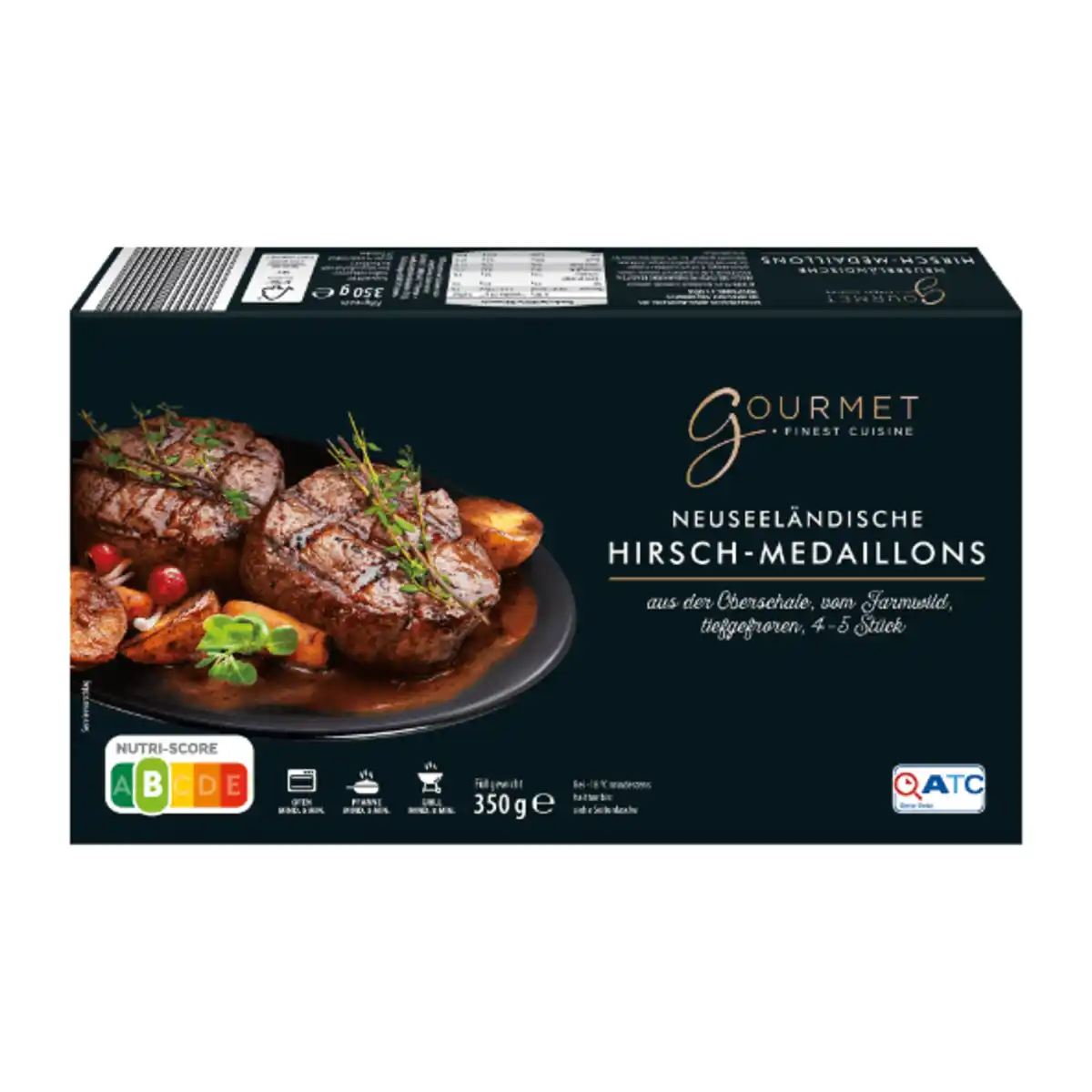 Bild 1 von GOURMET FINEST CUISINE Hirsch-Medaillons 350g