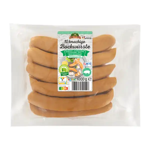 Bild 1 von GUT DREI EICHEN Bockwürste 000g