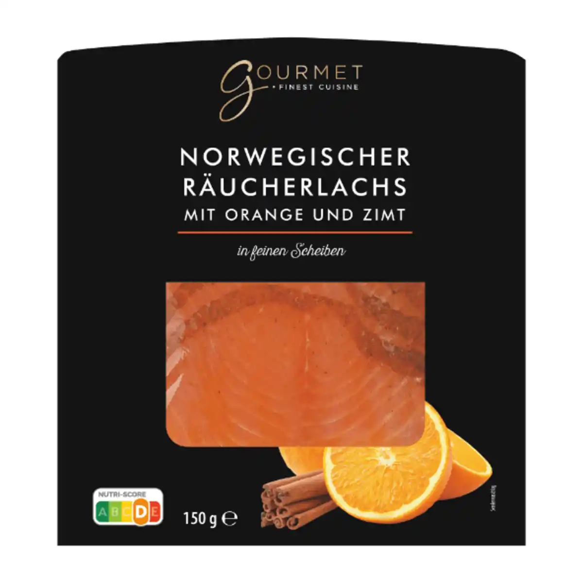 Bild 1 von GOURMET FINEST CUISINE Norwegischer Räucherlachs 150g