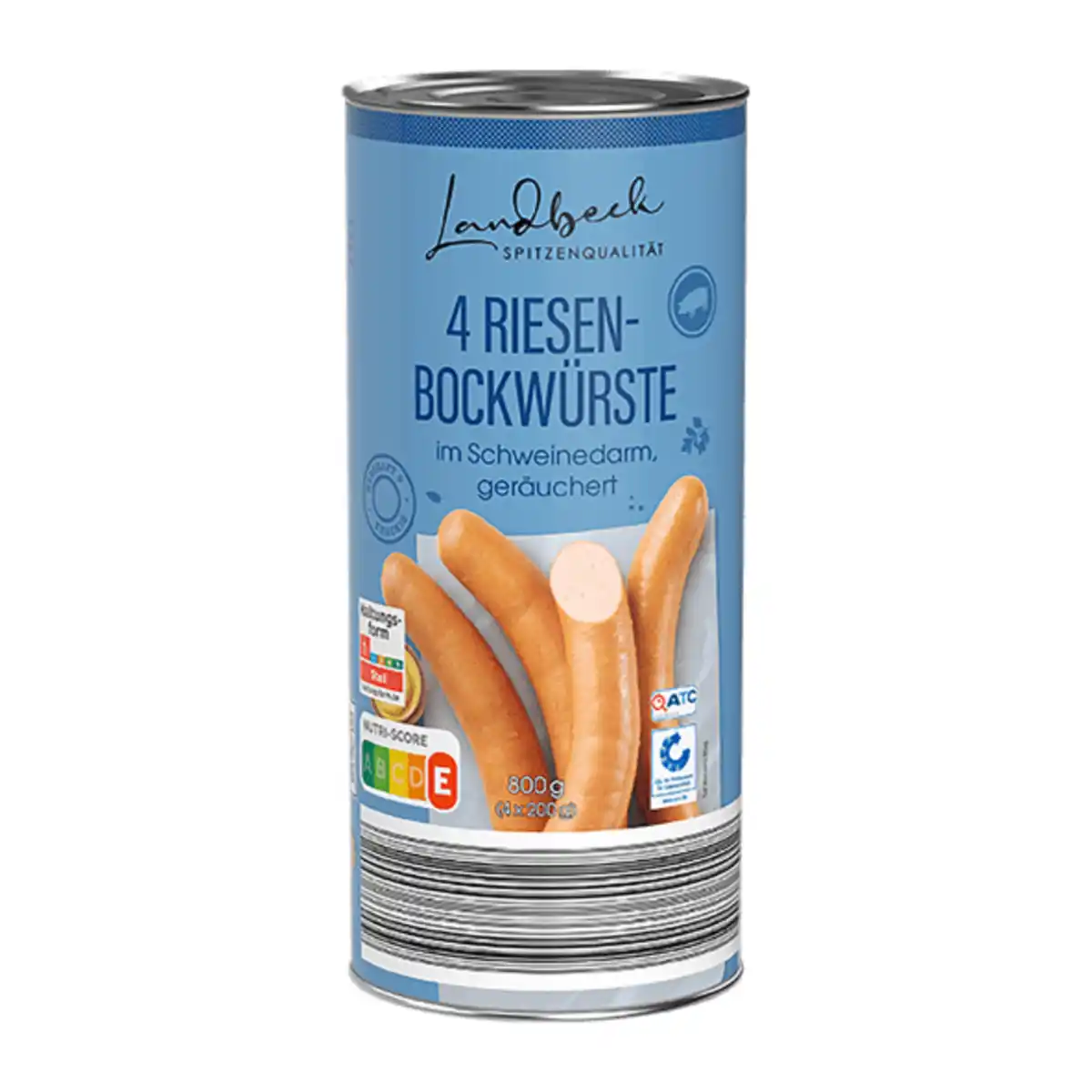 Bild 1 von LANDBECK Riesenbockwürste XXL 685ml