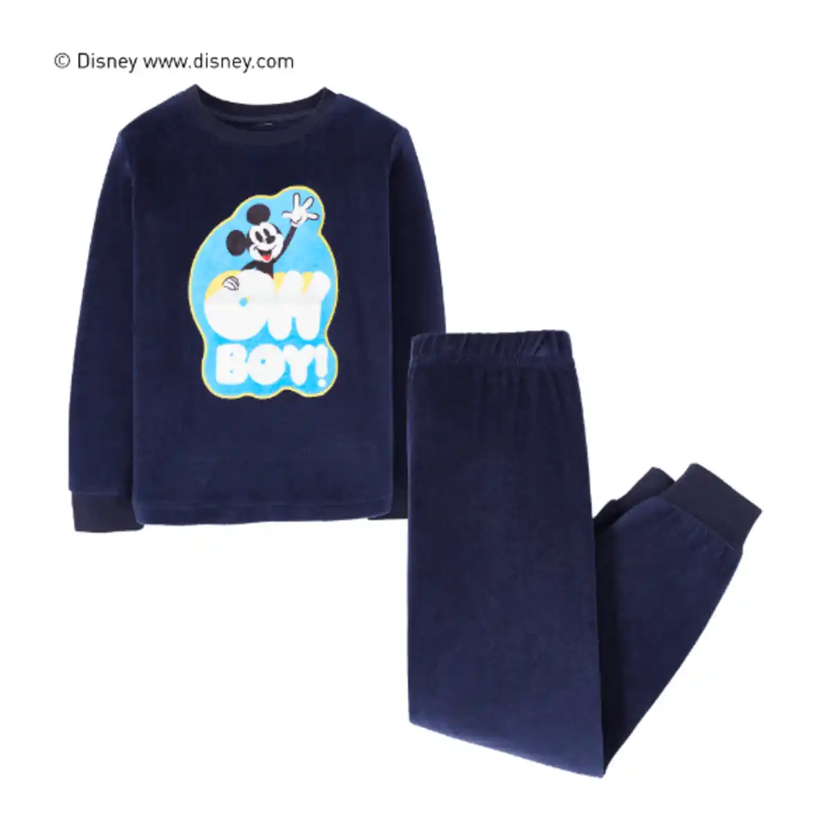 Bild 4 von Velours-Pyjama