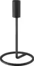 Bild 1 von BOLTZE Kerzenhalter aus Metall, schwarz (H20cm), 1 St