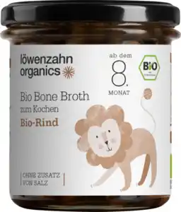 Löwenzahn Organics Knochenbrühe aus Rind ab dem 8. Monat, 180 ml