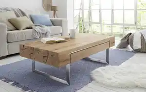 A Better Place furniture GmbH - Couchtisch Birmingham, Asteiche geölt furniert, inkl. Schubkasten