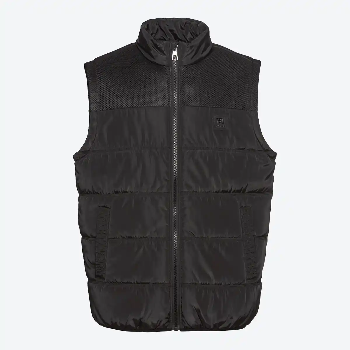 Bild 1 von Herren-Steppweste mit Mesh-Einsatz